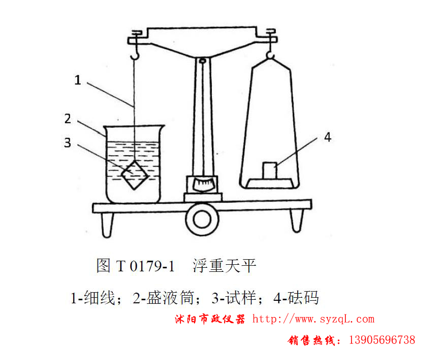 T0179-2007冻土密度浮称法试验