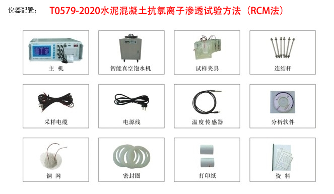 T0579-2020水泥混凝土抗氯离子渗透试验方法(RCM法)